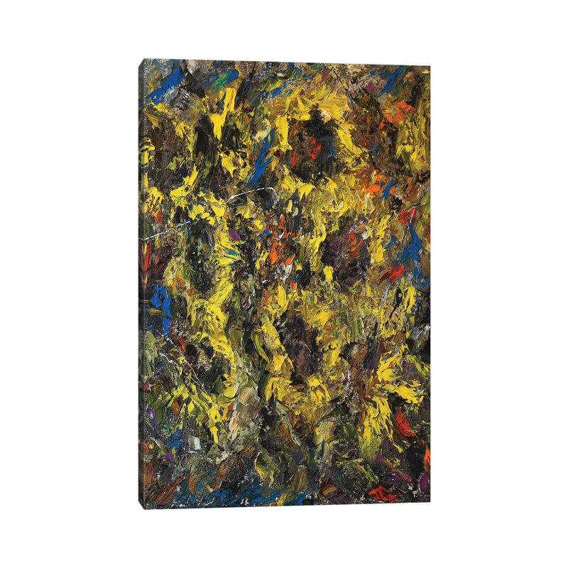 Sunflowers 1 Piece Wrapped Canvas Painting, 66.04 cm H x 45.72 cm W x 3.175 cm D