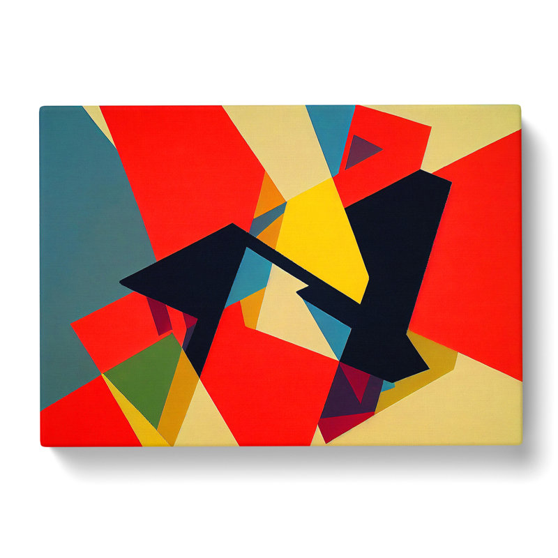 Art Suprematism Vol.7 Abstract - Wrapped Canvas, 50cm H x 76cm W x 3cm D