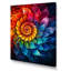 «Colorfulfloral Fractal Spiral I», impression d'art mural fractal-746097088-562809050