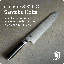 Shun Classic 8.5" Hollow Ground Santoku Knife, Handcrafted Japanese Cutting Knife, VG-MAX Core with Damascus Stainless Steel Cladding, Pakkawood Handle
