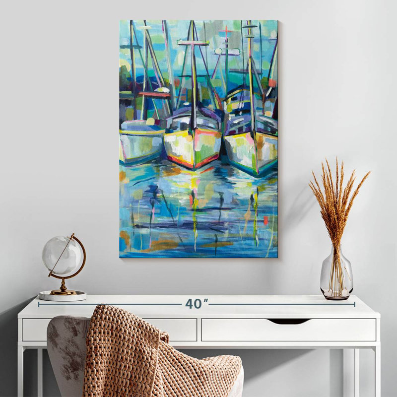 Mehar Morning Dock, 30" H x 20" W