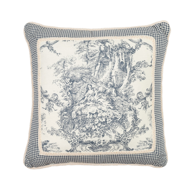 Housse et insert de coussin carré 100% coton Maxen