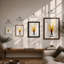 Rising Light Modern - Framed Print-782537338-782537341