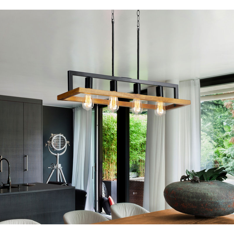 Mosher 4 - Light Kitchen Island Pendant