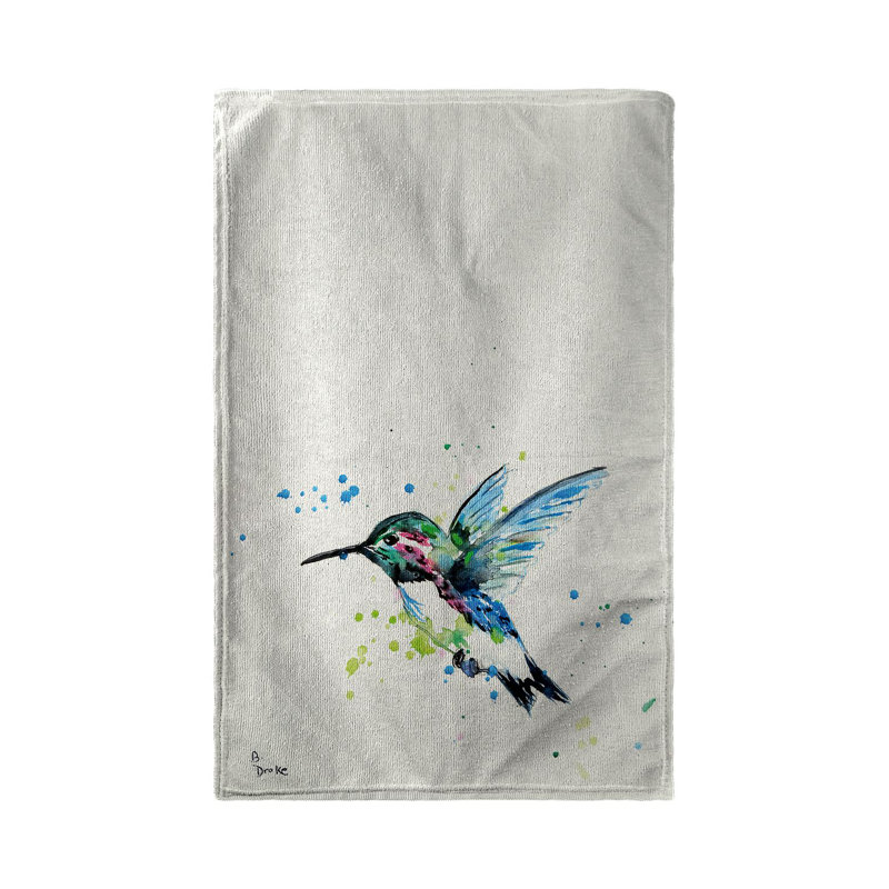 Serviette de plage hummingbird Sylviane