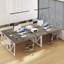 Bureau 63 pouces Moden Compute avec tablette de rangement, bureau d'écriture pour poste de travail-562003760-557294894