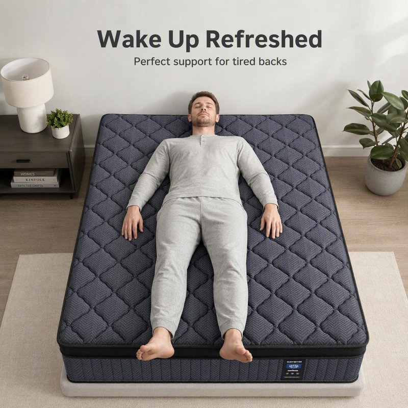 Matelas grand 16 pouces, 16 inch, Queen