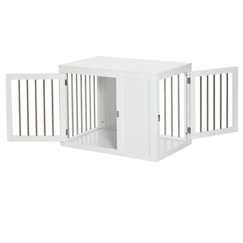 Furniture Style Crate with 2 Doors, 67cm H x 91.8cm W x 58.5cm D