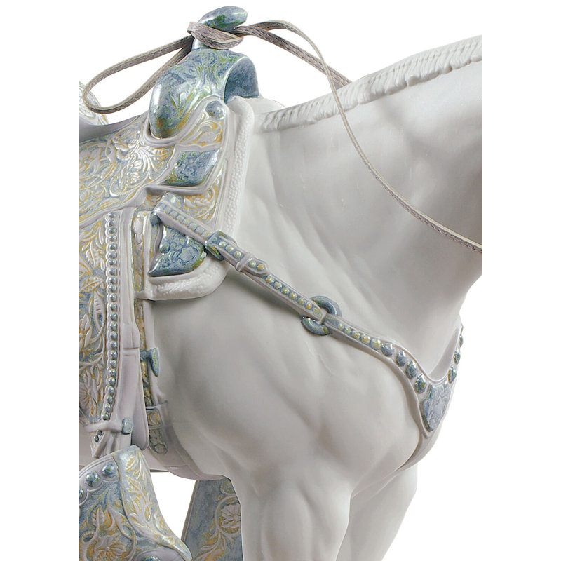 Figurine cheval de quart