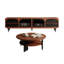 Ensemble de meuble télé et table basse en bois American Style