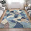 Tapis abstrait lavable à la machine intérieur / extérieur ACN2814-1354933956-1354933975