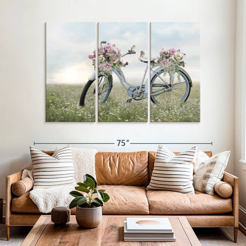 Mehar Fragrant Fields, 42" H x 65" W