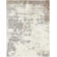 Tapis abstrait en polypropylène tissé à la machine en beige / kaki-604894296
