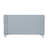 Light Teal Chenille & White Finish Sofa
