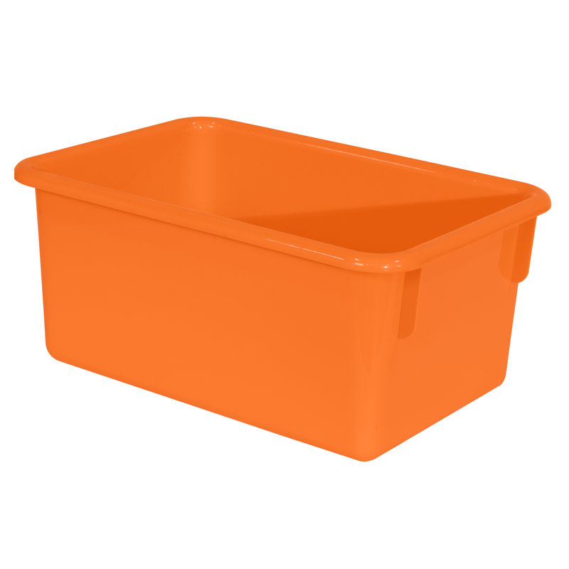 Bac en plastique, Orange