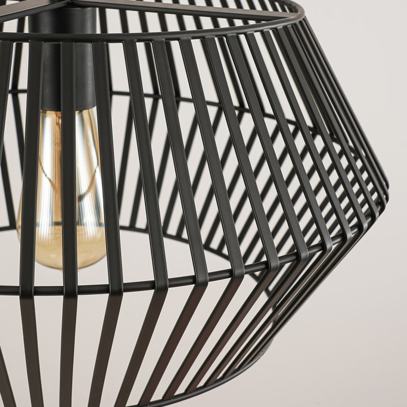 Plafonnier encastré industriel moderne à 1 lumière