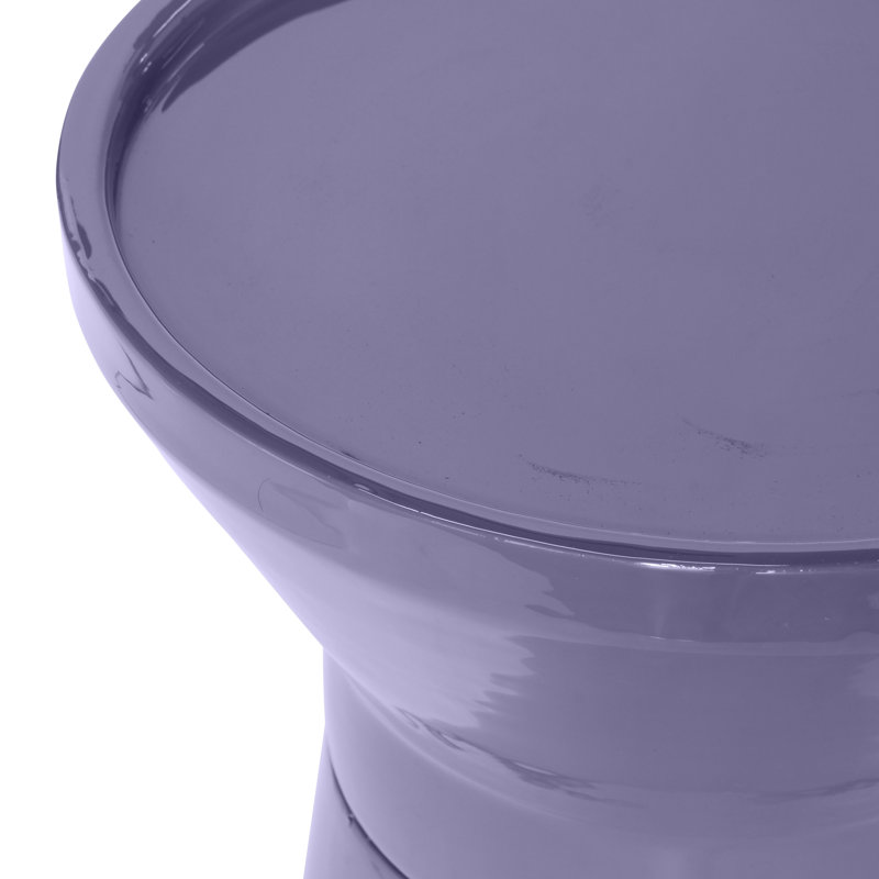 Sabine End Table, Purple