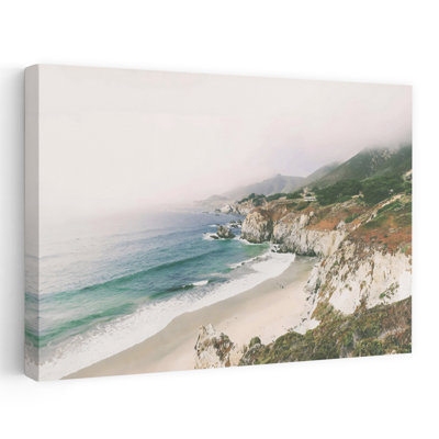 «California Bay Contemporary Beach», art mural
