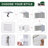 Amber-Lee 96'' W x 180'' D Steel Pop-Up Canopy-63680707-89060228