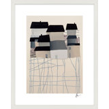 Village By Lee Lessem - Framed Wall Art