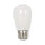 Ampoule DEL à filament givré S14 1 W (équivalent 15 watts), base moyenne