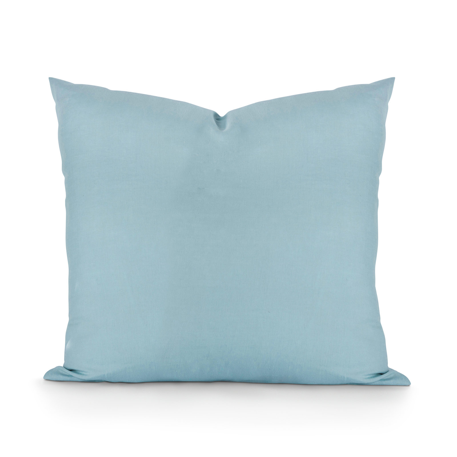 100% French Linen Pillow Sham, Square 20", Wave, Pillow Cover Only - No Insert