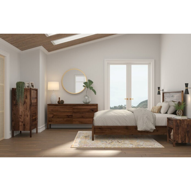 Rustic Walnut Dresser