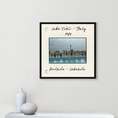 Travel Slide Collection "Lake Como, Italy" Print