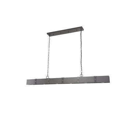 Lustre linéaire moderne à 6 lumières Baldwin
