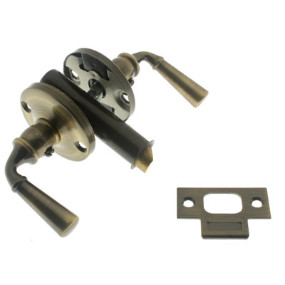 Solid Brass Storm Screen Door Latch