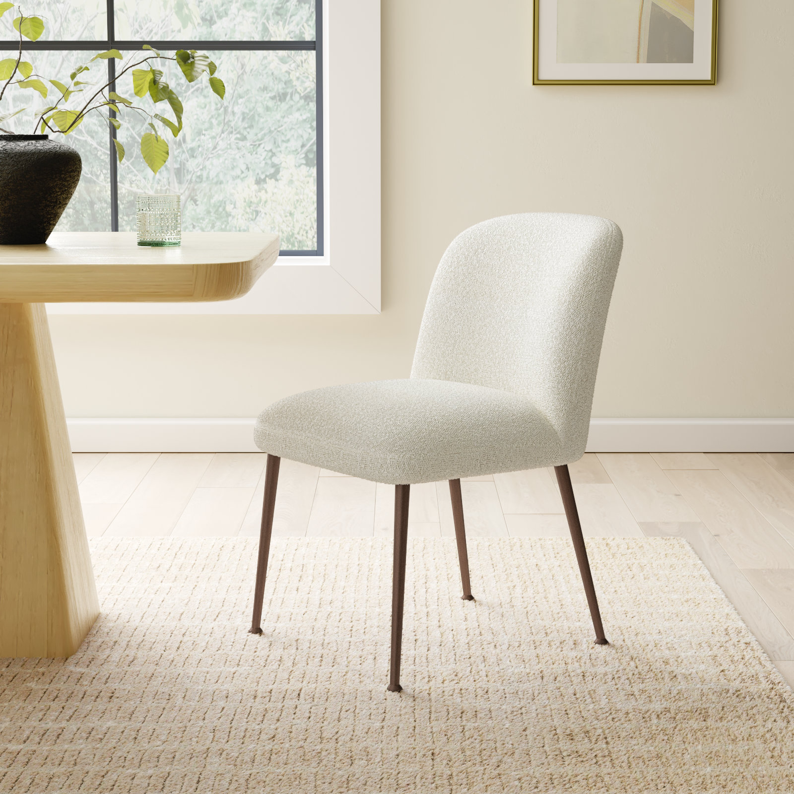 Ruebin Linen Dining Chair