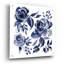 Art mural en verre «Delft Delight 4 Db No Words» par Kristy riz-1706098317