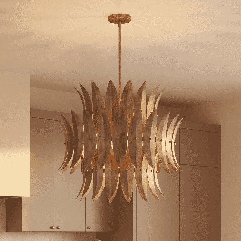 Luminaire suspendu 6 lumières Sanctuary en coronado par Breegan Jane