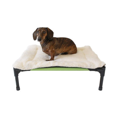 Surmatelas en molleton pour lit de chien