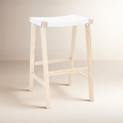 Kellan " Genuine Leather Bar Stool