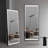 LED Mirror Full Length Mirror With Lights Wide Standing Tall Full Size Mirror For Bedroom Giant Full Body Mirror Large Floor Mirror With Lights Stand Up Dressing Big Lighted Mirror