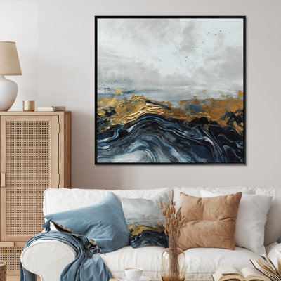 Gris, gris, moderne, abstrait, contemporain, III - marbre abstrait, art mural, salon