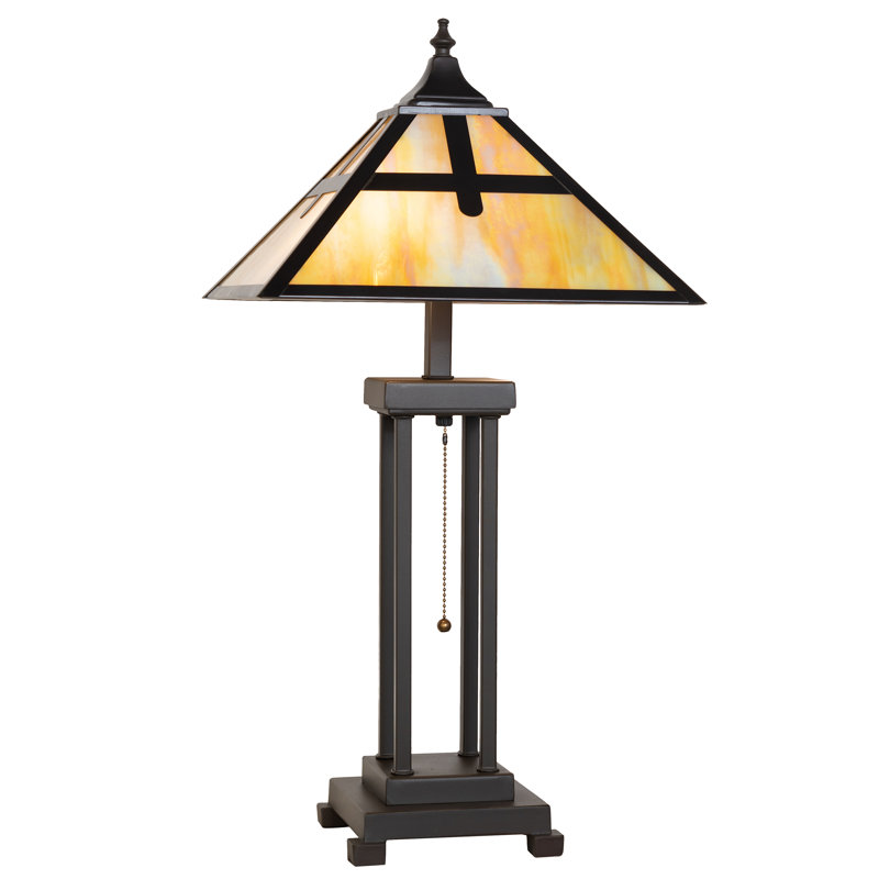 26" High Cross Mission Table Lamp