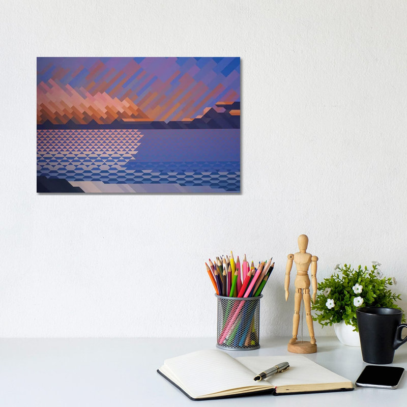 Abstract Sky by Jun Youngjin - Wrapped Canvas Gallery-Wrapped Canvas Giclée, 20.32cm H x 30.48cm W