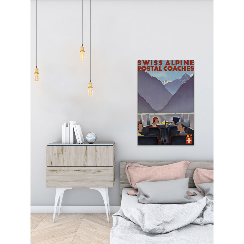 1 Piece Wall Art on Canvas, 114cm H x 76cm W