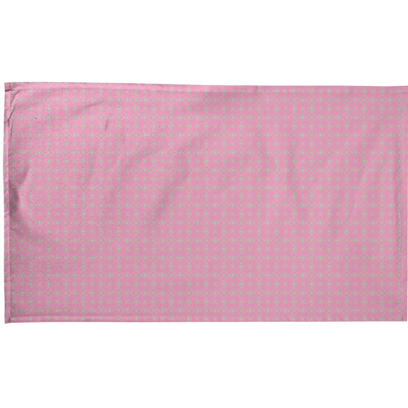Mcguigan Tea Towel Kitchen Towel, Cotton Twill, Pink Pastel