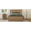 Structure de lit avec rangement moderne en bois avec 6 tiroirs, lit plateforme avec support en lattes de bois, aucun sommier requis-1513541094