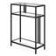 Adamsville 55.9cm Glass Top Console Table-1207625584