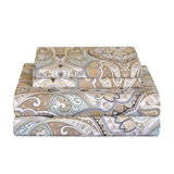 Percale Paisley Sheet Set