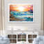 Rainbow Ocean Sunrise - art mural océan-97044856-97044845