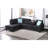 Rivet - Trimmed L - Shaped Sofa 2Pc