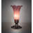 7.5" High Lavender Pond Lily Mini Lamp-963591040
