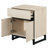 3-Piece Bedroom Furniture Set, Queen Size Bed Frame And 2 Nightstand With 2 Drawer And Cabinet For Bedroom-41947861
