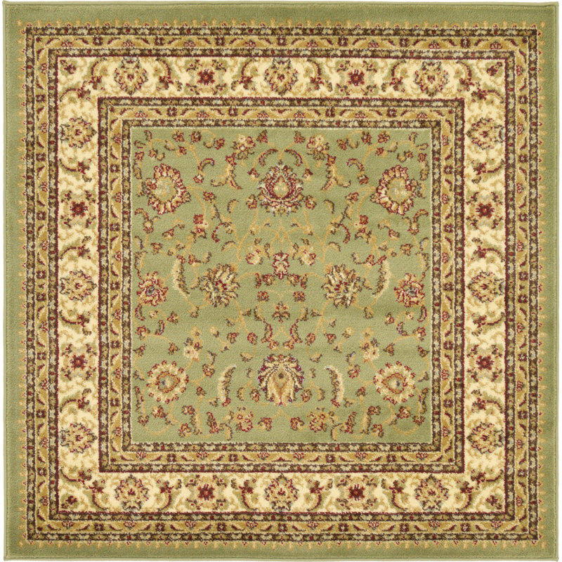Oriental Area Rug, Square 122cm