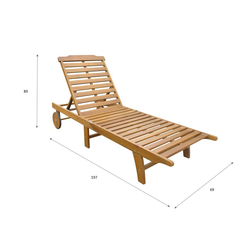 197 cm Long Reclining Single Chaise